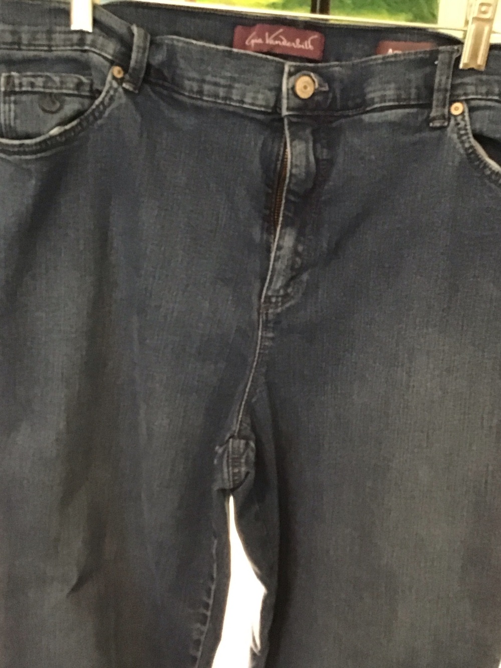 Gloria Vanderbilt Men's Dark Blue Relaxed Jeans